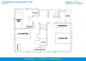 61 Sharpley Road Floor Plans