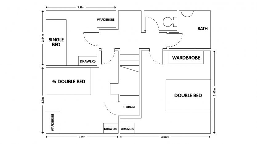 61 Sharpley Road Floor Plans