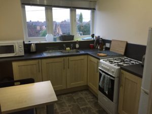 STUDENT APARTMENT KITCHEN