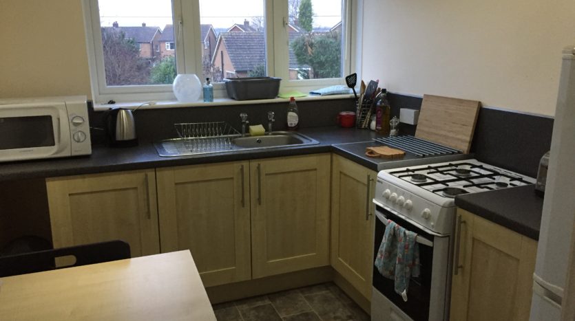 STUDENT APARTMENT KITCHEN