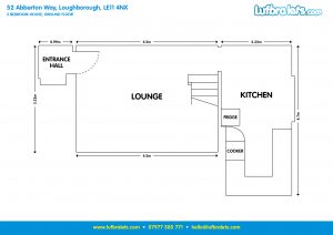 52 abberton way ground floor student house loughborough