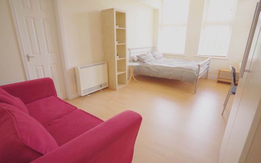 Loughborough student studio apartment